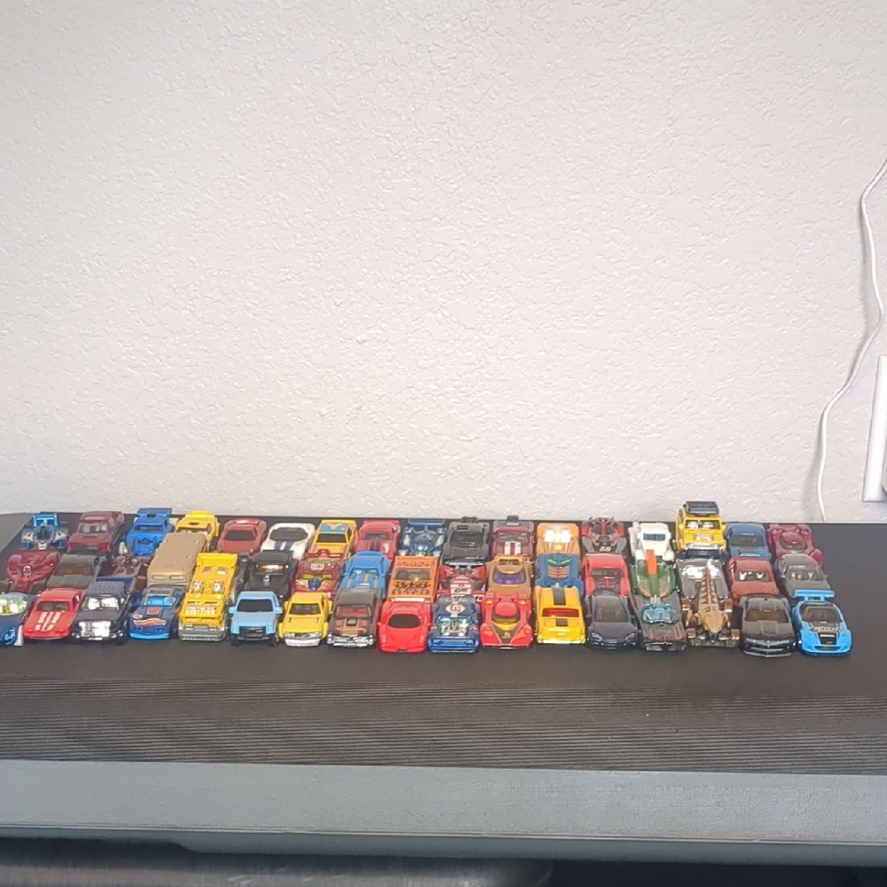 Assorted Hot Wheels Toy Cars Set